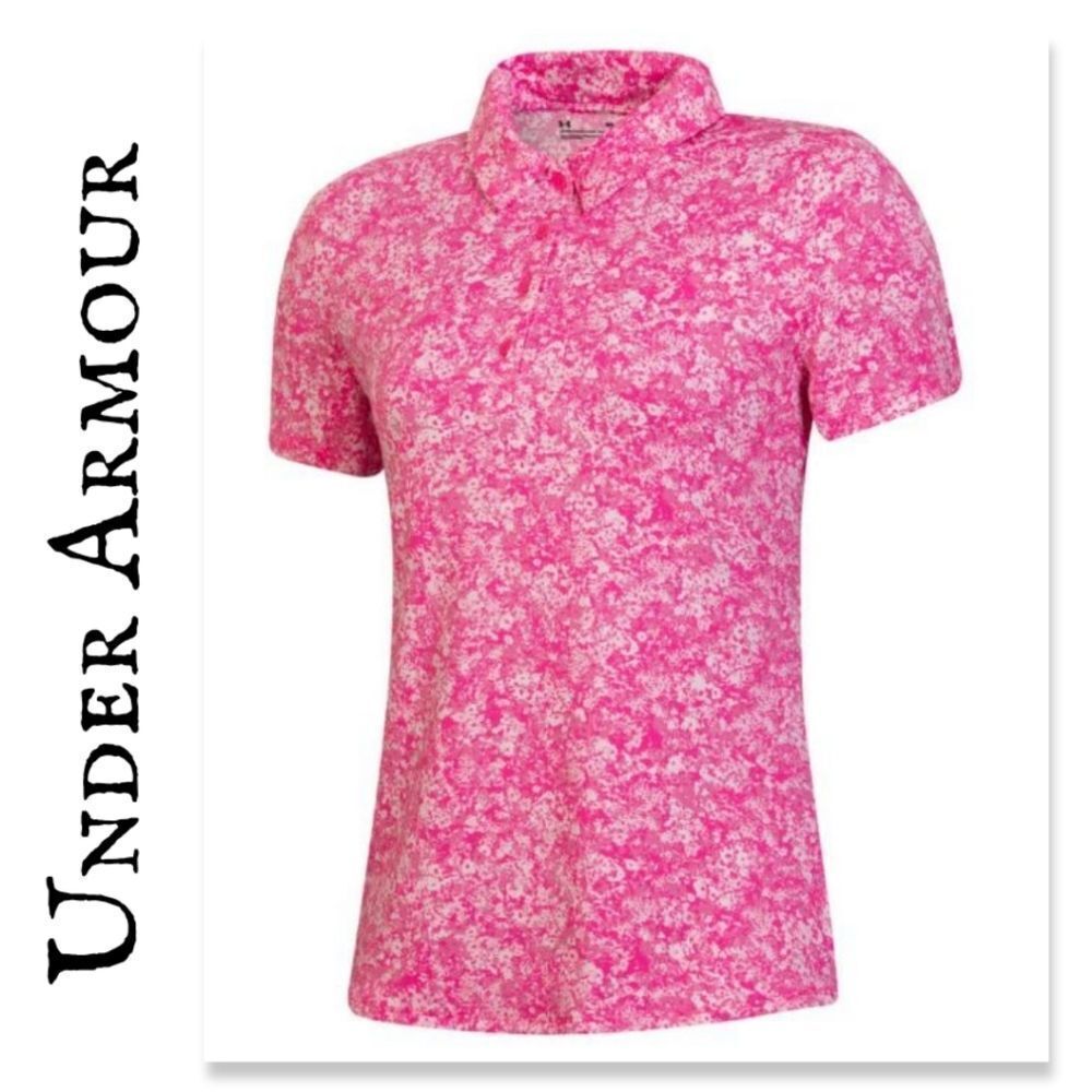 NWT Under Armour Women's Zinger Floret Print Polo